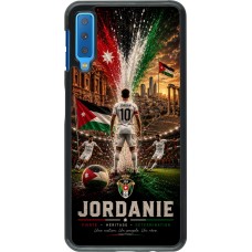 Samsung Galaxy A7 Case Hülle - Fussball Jordanien splash 2026