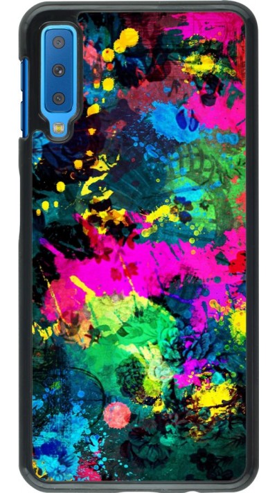 Coque Samsung Galaxy A7 - splash paint Coque Samsung Galaxy A7 - splash paint