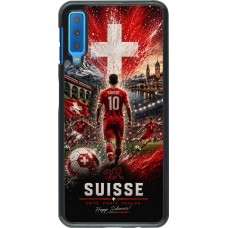 Samsung Galaxy A7 Case Hülle - Fussball Suisse splash 2026
