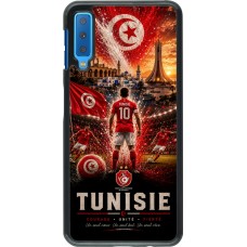 Samsung Galaxy A7 Case Hülle - Fussball Tunesien splash 2026