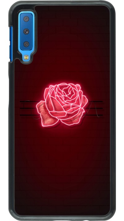 Samsung Galaxy A7 Case Hülle - Spring 23 neon rose