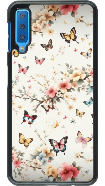 Coque Samsung Galaxy A7 - Spring 25 Papillons Légers Coque Samsung Galaxy A7 - Spring 25 Papillons Légers