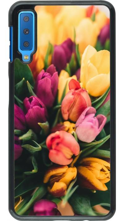 Coque Samsung Galaxy A7 - Bouquet of tulips Spring 2026