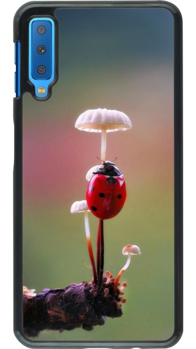 Coque Samsung Galaxy A7 - Ladybird on a mushroom Spring 2026