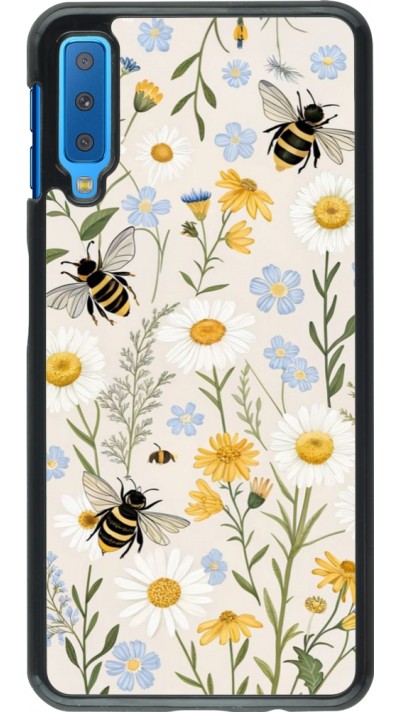 Coque Samsung Galaxy A7 - Pattern bees Spring 2026