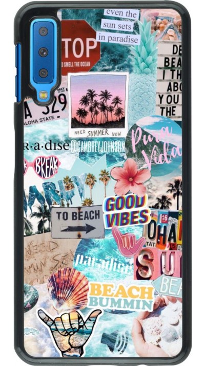 Coque Samsung Galaxy A7 - Summer 20 collage Coque Samsung Galaxy A7 - Summer 20 collage
