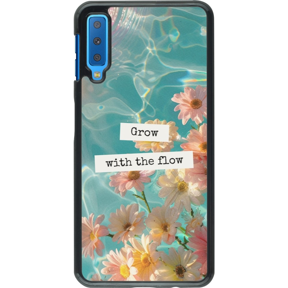Samsung Galaxy A7 Case Hülle - Summer 2025 Grow with the flow