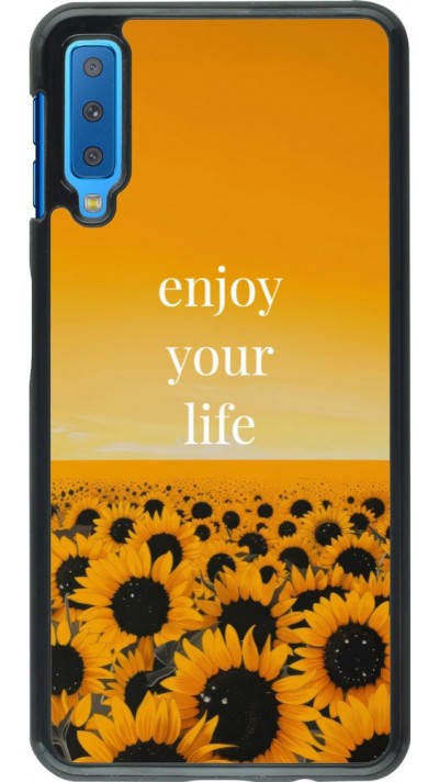 Samsung Galaxy A7 Case Hülle - Summer 2026 Enjoy your life
