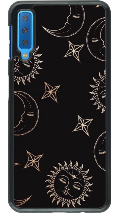 Coque Samsung Galaxy A7 - Suns and Moons Coque Samsung Galaxy A7 - Suns and Moons