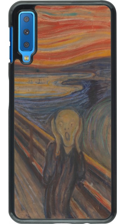 Samsung Galaxy A7 Case Hülle - Kunstbild - Der Schrei - Edvard Munch