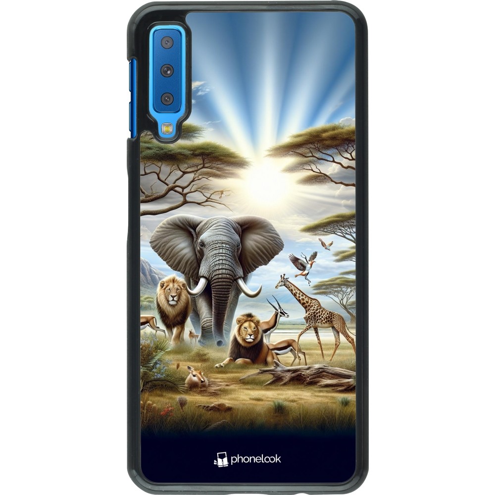 Coque Samsung Galaxy A7 - Vie sauvage africaine
