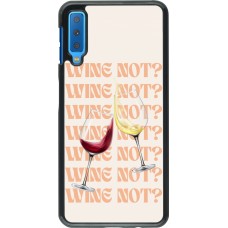 Samsung Galaxy A7 Case Hülle - Wine not