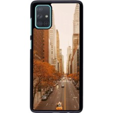 Samsung Galaxy A71 Case Hülle - Autumn 2024 New York city