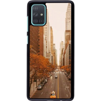 Samsung Galaxy A71 Case Hülle - Autumn 2024 New York city