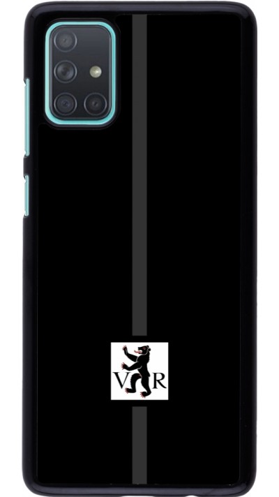 Coque Samsung Galaxy A71 - Canton AR noir