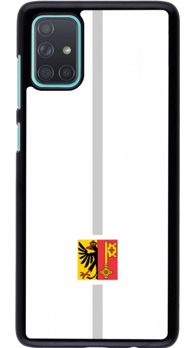 Coque Samsung Galaxy A71 - Canton GE blanc