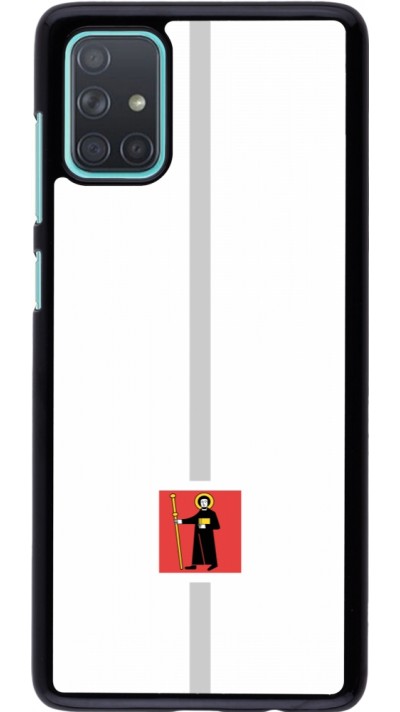 Coque Samsung Galaxy A71 - Canton GL blanc