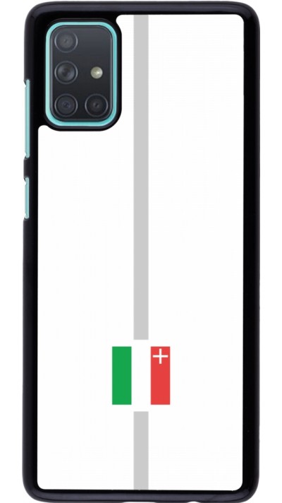 Coque Samsung Galaxy A71 - Canton NE blanc
