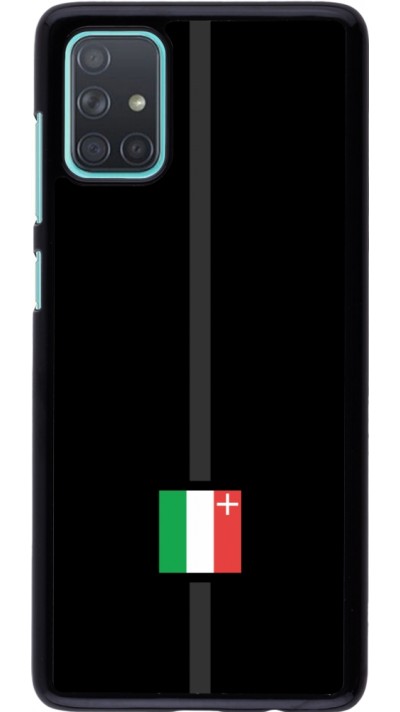 Coque Samsung Galaxy A71 - Canton NE noir