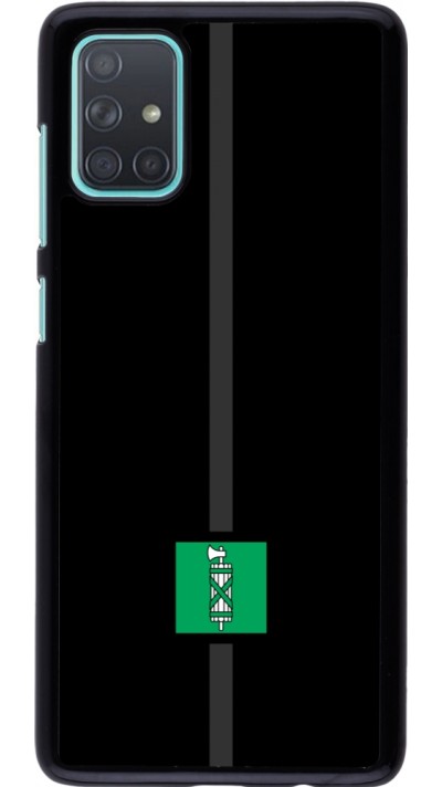 Coque Samsung Galaxy A71 - Canton SG noir