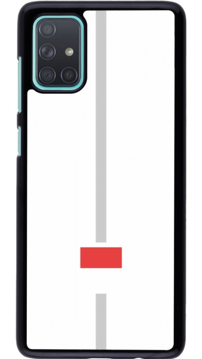 Coque Samsung Galaxy A71 - Canton SO blanc