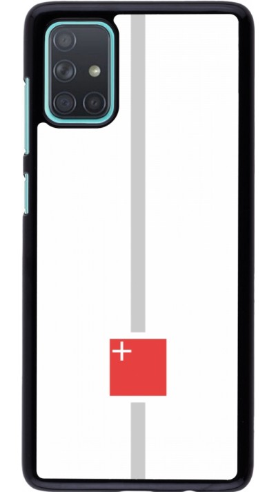 Coque Samsung Galaxy A71 - Canton SZ blanc