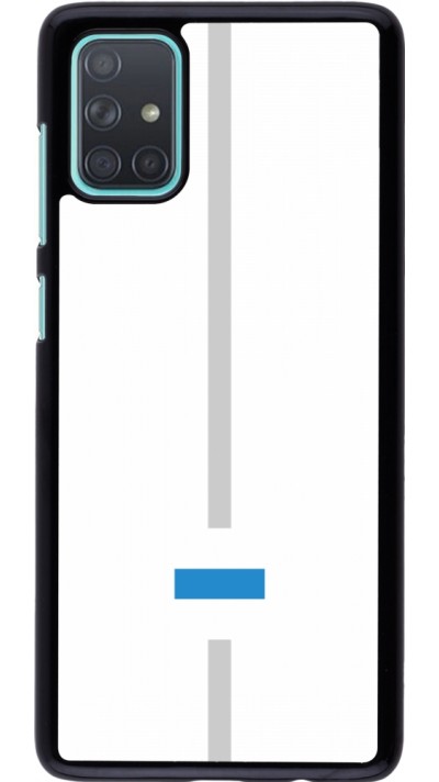 Coque Samsung Galaxy A71 - Canton ZG blanc