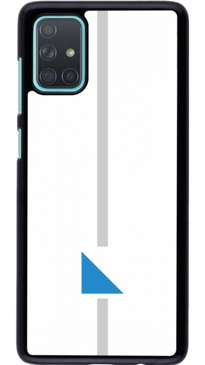 Coque Samsung Galaxy A71 - Canton ZH blanc