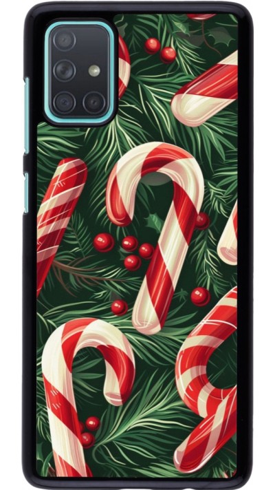 Samsung Galaxy A71 Case Hülle - Christmas 25 Xmas Stick