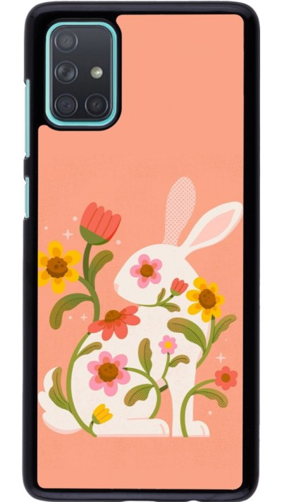 Samsung Galaxy A71 Case Hülle - Easter 2026 Rabbit collage
