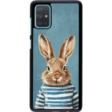 Samsung Galaxy A71 Case Hülle - Easter 2026 Rabbit navy