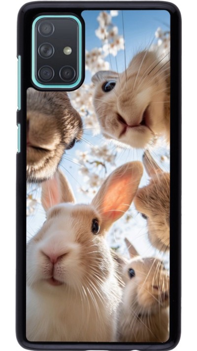 Samsung Galaxy A71 Case Hülle - Easter 2026 Rabbits