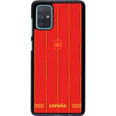 Samsung Galaxy A71 Case Hülle - Spanien 2026 personalisierbares Fussballtrikot