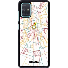 Samsung Galaxy A71 Case Hülle - Ghana 2026 personalisierbares Fussballtrikot