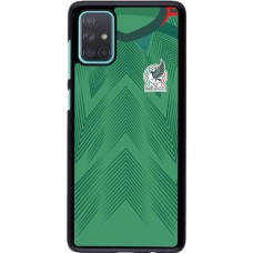 Samsung Galaxy A71 Case Hülle - Mexiko 2022 personalisierbares Fussballtrikot