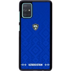 Samsung Galaxy A71 Case Hülle - Usbekistan 2026 personalisierbares Fussballtrikot