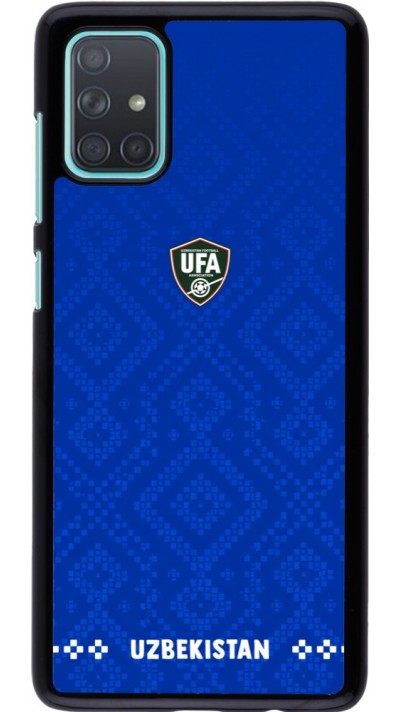 Samsung Galaxy A71 Case Hülle - Usbekistan 2026 personalisierbares Fussballtrikot