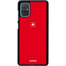 Samsung Galaxy A71 Case Hülle - Schweiz 2026 personalisierbares Fussballtrikot