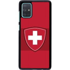 Coque Samsung Galaxy A71 - Hockey World Championship Ecusson Suisse
