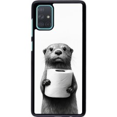 Samsung Galaxy A71 Case Hülle - Otter Toilettenpapier