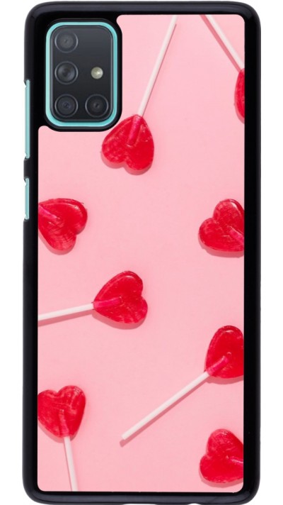 Samsung Galaxy A71 Case Hülle - Saint Valentines Day 26 Lollipop