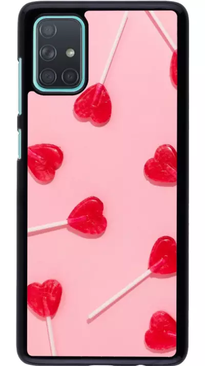 Samsung Galaxy A71 Case Hülle - Saint Valentines Day 26 Lollipop