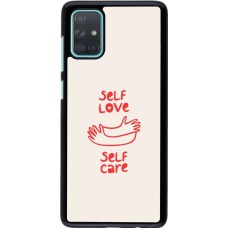 Samsung Galaxy A71 Case Hülle - Saint Valentines Day 26 Self love self care