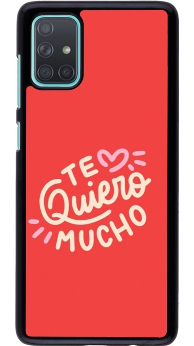 Samsung Galaxy A71 Case Hülle - Saint Valentines Day 26 Te quiero mucho