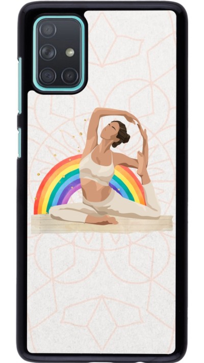 Samsung Galaxy A71 Case Hülle - Spring 23 yoga vibe