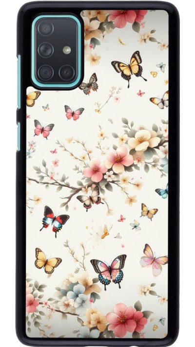 Coque Samsung Galaxy A71 - Spring 25 Papillons Légers