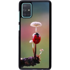 Samsung Galaxy A71 Case Hülle - Ladybird on a mushroom Spring 2026