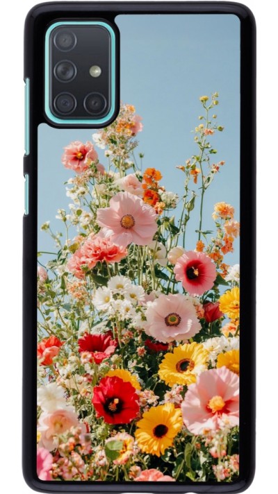 Samsung Galaxy A71 Case Hülle - Spring flowers 2026
