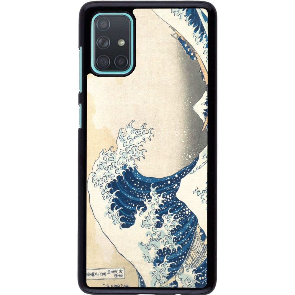 Samsung Galaxy A71 Case Hülle - Kunstbild - Die große Welle vor Kanagawa - Hokusai