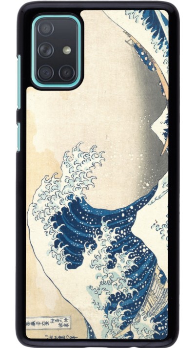Samsung Galaxy A71 Case Hülle - Kunstbild - Die große Welle vor Kanagawa - Hokusai